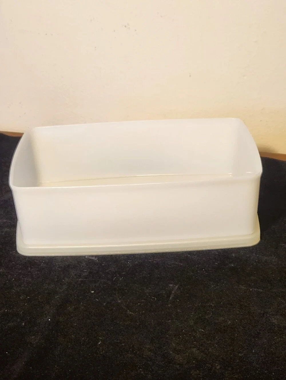 Vintage Tupperware Rectangular Pak 'N Stor Clear Container #713-2 With Lid #714